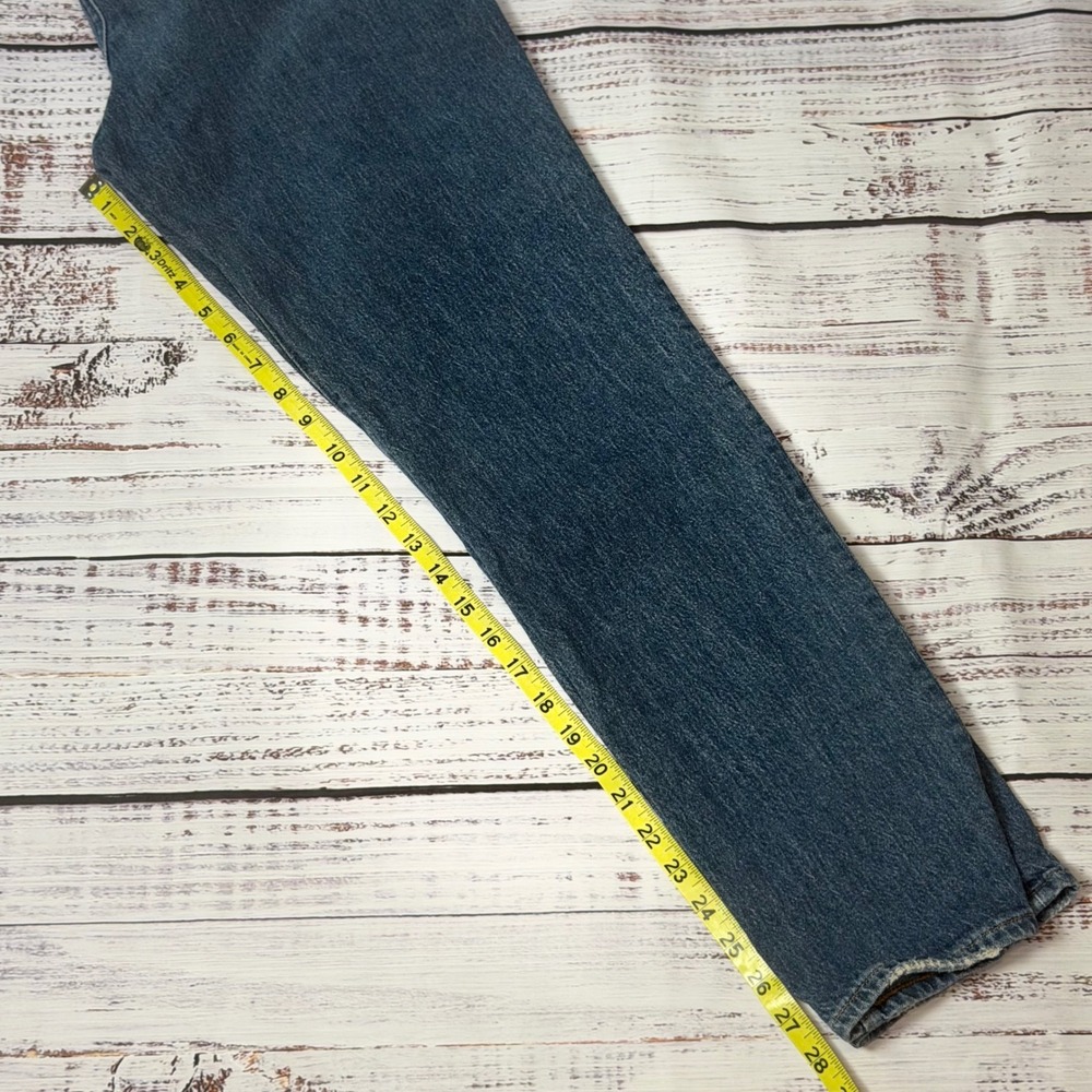 Madewell The Momjean High Rise Tapered Jeans Blue Denim 29 - Picture 5 of 7